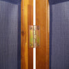 Dunkelblauer Raumteiler Rada 210x180cm (3-teilig)