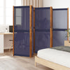 Dunkelblauer Raumteiler Rada 350x180cm (5-teilig)