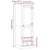 Kleiderschrank Corona Tulica 55x50x170cm (Kiefer)