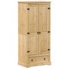 Kleiderschrank Corona Siar 76x50x170cm (Kiefer)