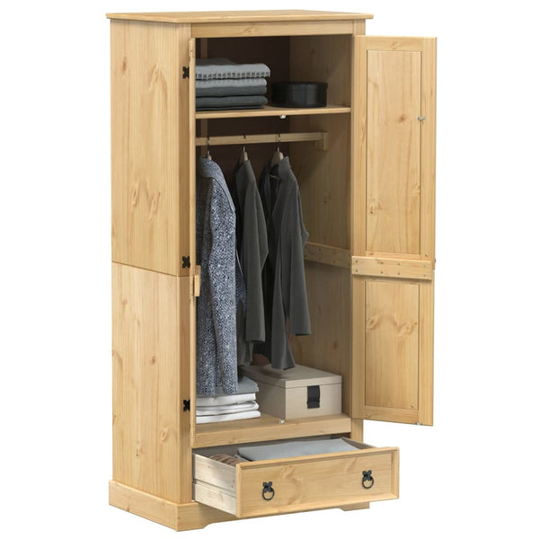 Kleiderschrank Corona Siar 76x50x170cm (Kiefer)