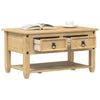Couchtisch mit Schubladen Corona Feodorov 85x50x45cm (Kiefer)