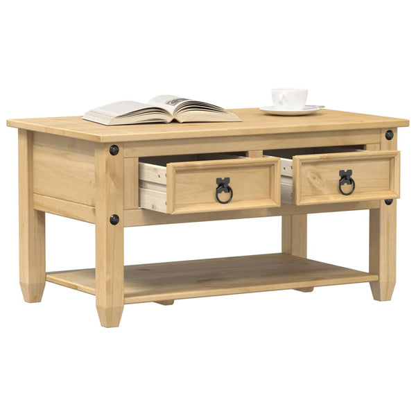 Couchtisch mit Schubladen Corona Feodorov 85x50x45cm (Kiefer)