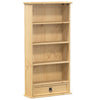 CD-Schrank Corona Mucader 52x17,5x103cm (Kiefer)