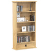 CD-Schrank Corona Mucader 52x17,5x103cm (Kiefer)