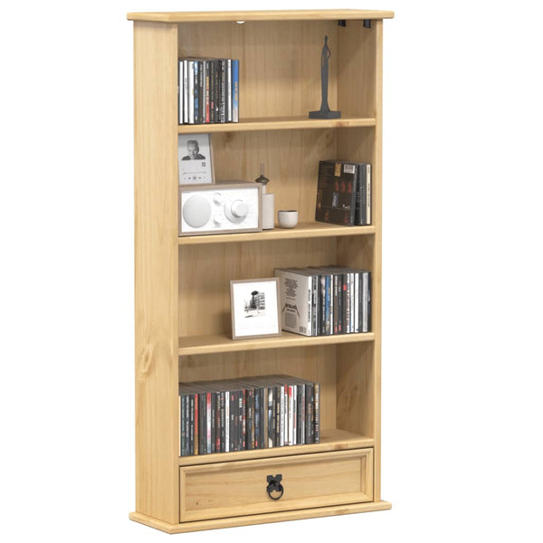 CD-Schrank Corona Mucader 52x17,5x103cm (Kiefer)
