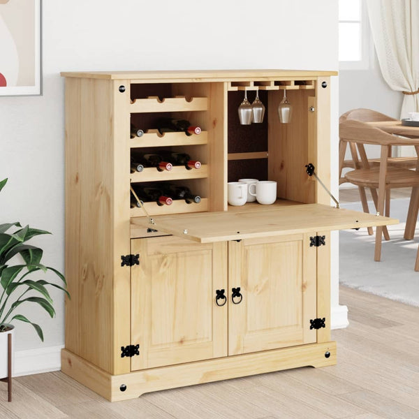 Viinikaappi corona Heric 97x45x114cm (mänty)