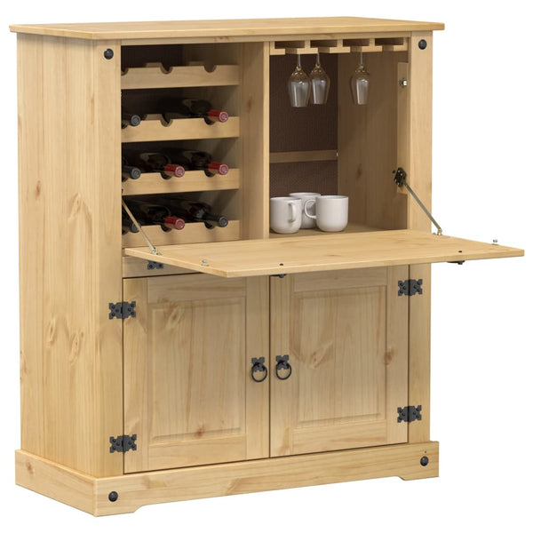 Viinikaappi corona Heric 97x45x114cm (mänty)