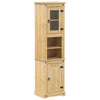Badezimmerschrank Corona Maddalena 50x40x185cm (Kiefer)