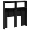 Nculai schwarzer Nachttischschrank 100x17x102cm (mit LED-Beleuchtung)