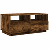 Couchtisch Räuchereiche Montanori 90x49x40cm (mit LED-Beleuchtung)