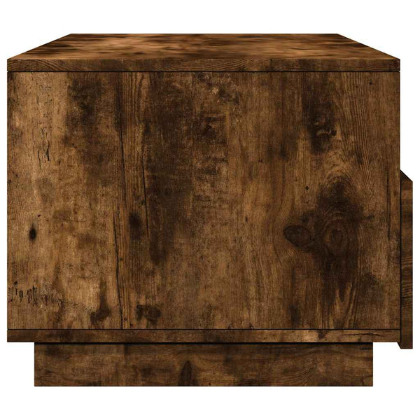 Couchtisch Räuchereiche Montanori 90x49x40cm (mit LED-Beleuchtung)