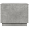 Betongrauer Couchtisch mit LED-Beleuchtung Hantz 50x50x40cm