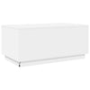 Weißer Couchtisch mit LED-Beleuchtung Hantz 90x50x40cm