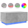 Couchtisch Betonoptik mit LED Beleuchtung Hantz 90x50x40cm