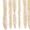 Beiger und weißer Insektenschutzvorhang Septilici 100x230cm (Chenille)