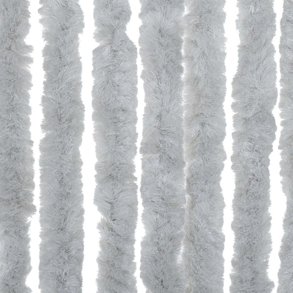 Grauer Insektenschutzvorhang Septilici 100x200cm (Chenille)