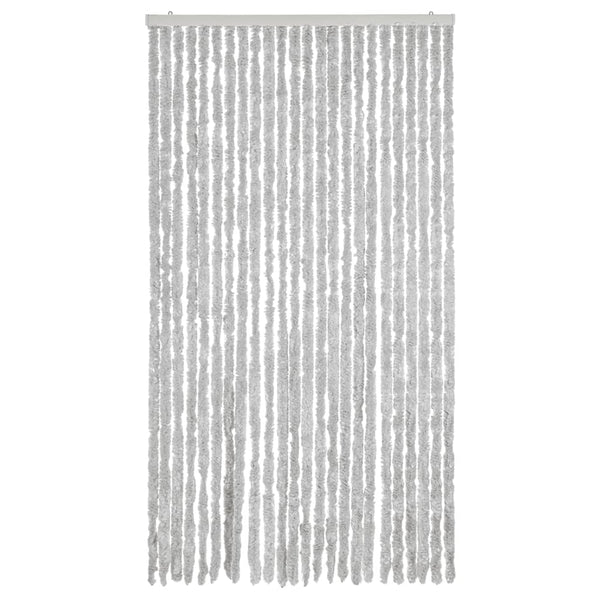 Grauer Insektenschutzvorhang Septilici 100x220cm (Chenille)