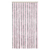 Silbergrauer und pinkfarbener Insektenschutzvorhang Septilici 100x200cm (Chenille)