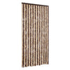 Beigefarbener und hellbrauner Insektenschutzvorhang Septilici 100x200cm (Chenille)