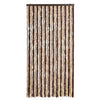 Beigefarbener und hellbrauner Insektenschutzvorhang Septilici 100x200cm (Chenille)