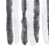 Grau-weißer Insektenschutzvorhang Septilici 100x200cm (Chenille)