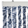 Blau-weißer Insektenschutzvorhang Septilici 100x200cm (Chenille)