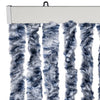 Blau-weißer Insektenschutzvorhang Septilici 100x230cm (Chenille)