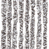 Brauner und beiger Insektenschutzvorhang Septilici 100x230cm (Chenille)