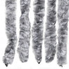 Weißer und grauer Insektenschutzvorhang Septilici 100x200cm (Chenille)