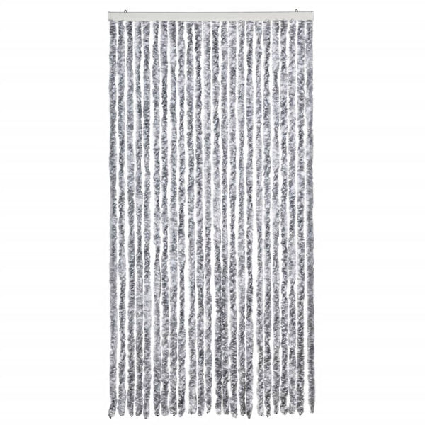 Weißer und grauer Insektenschutz Septilici 100x230cm (Chenille)