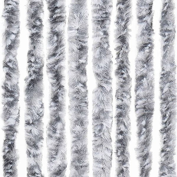 Weißer und grauer Insektenschutz Septilici 100x230cm (Chenille)