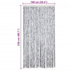 Weißer und grauer Insektenschutz Septilici 100x230cm (Chenille)