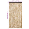 Beige Insektenschutzvorhang Septilic 100x200cm (Chenille)