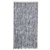Silberner Insektenschutzvorhang Septilici 100x230cm (Chenille)