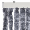 Silberner Insektenschutzvorhang Septilici 100x230cm (Chenille)