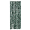 Grüner und weißer Insektenschutzvorhang Septilici 56x200cm (Chenille)