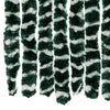 Grüner und weißer Insektenschutzvorhang Septilici 56x200cm (Chenille)