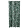 Grüner und weißer Insektenschutzvorhang Septilici 90x200cm (Chenille)