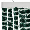 Grüner und weißer Insektenschutzvorhang Septilici 90x200cm (Chenille)