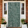 Grüner und weißer Insektenschutzvorhang Septilici 90x200cm (Chenille)