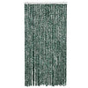 Grüner und weißer Insektenschutzvorhang Septilici 100x230cm (Chenille)