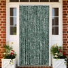 Grüner und weißer Insektenschutzvorhang Septilici 100x230cm (Chenille)
