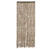 Beigefarbener und brauner Insektenschutz Septilici 56x200cm (Chenille)