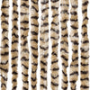 Beiger und brauner Insektenschutzvorhang Septilici 100x230cm (Chenille)