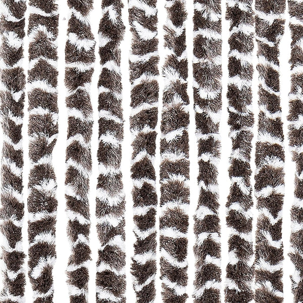 Fliegengitter in Braun und Weiß Septilici 56x200cm (Chenille)
