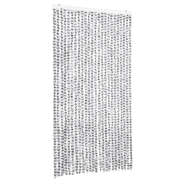 Hell- und dunkelgrauer Insektenschutz Septilici 100x230cm (Chenille)