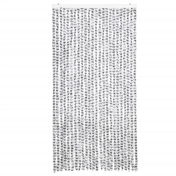 Hell- und dunkelgrauer Insektenschutz Septilici 100x230cm (Chenille)