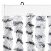 Hell- und dunkelgrauer Insektenschutz Septilici 100x230cm (Chenille)