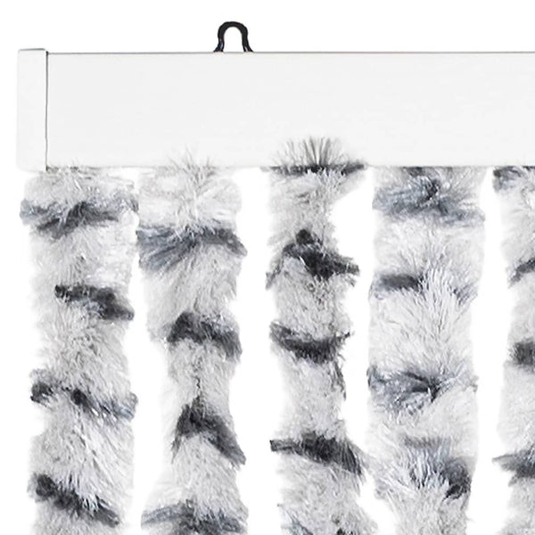 Hell- und dunkelgrauer Insektenschutz Septilici 100x230cm (Chenille)